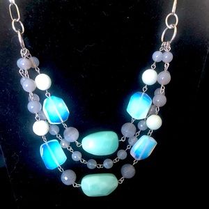 Lia Sophia multistrand necklace